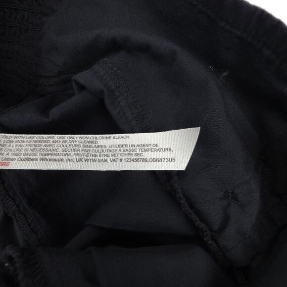 FREE PEOPLE Button Detail Culotte Wide Leg Crop Pant Brown Lagenlook Beachy Boho - Picture 9 of 9